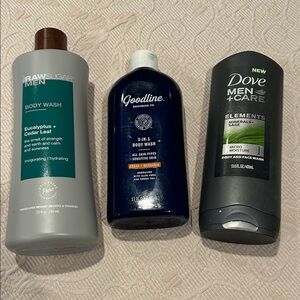 Various Body Wash for Men